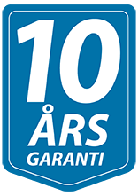 10 års garanti