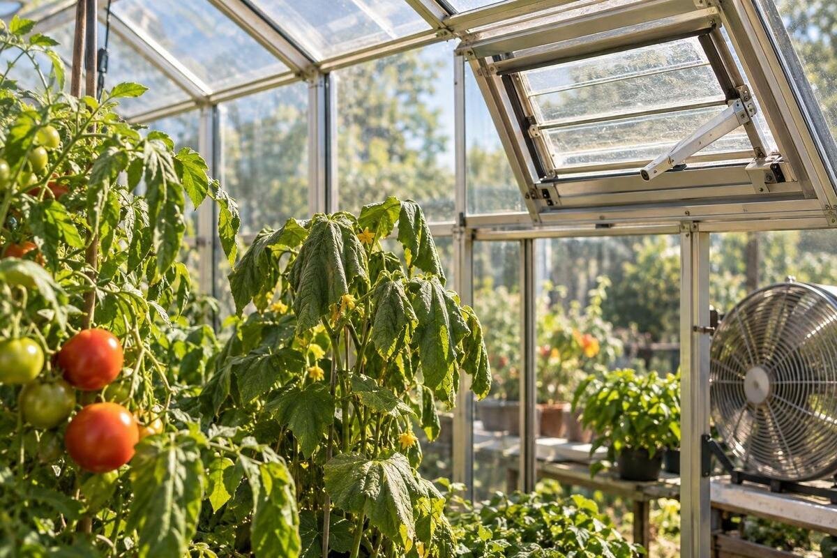 Hvorfor er temperaturen i drivhuset højere end vejrudsigten?