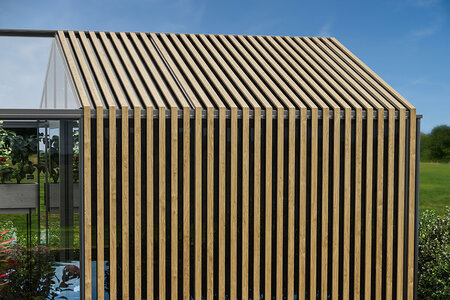 Aluminiumsdrivhuse med Eksklusive Accoya Træ-Designelementer