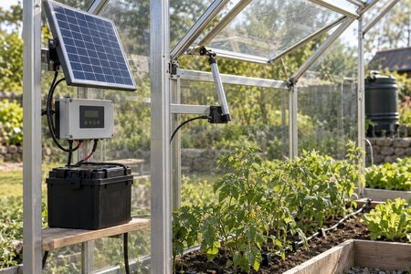 Automatik i drivhus uden el: Hvad er praktisk?
