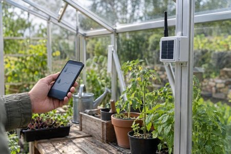 Overvågning af drivhus uden wi-fi