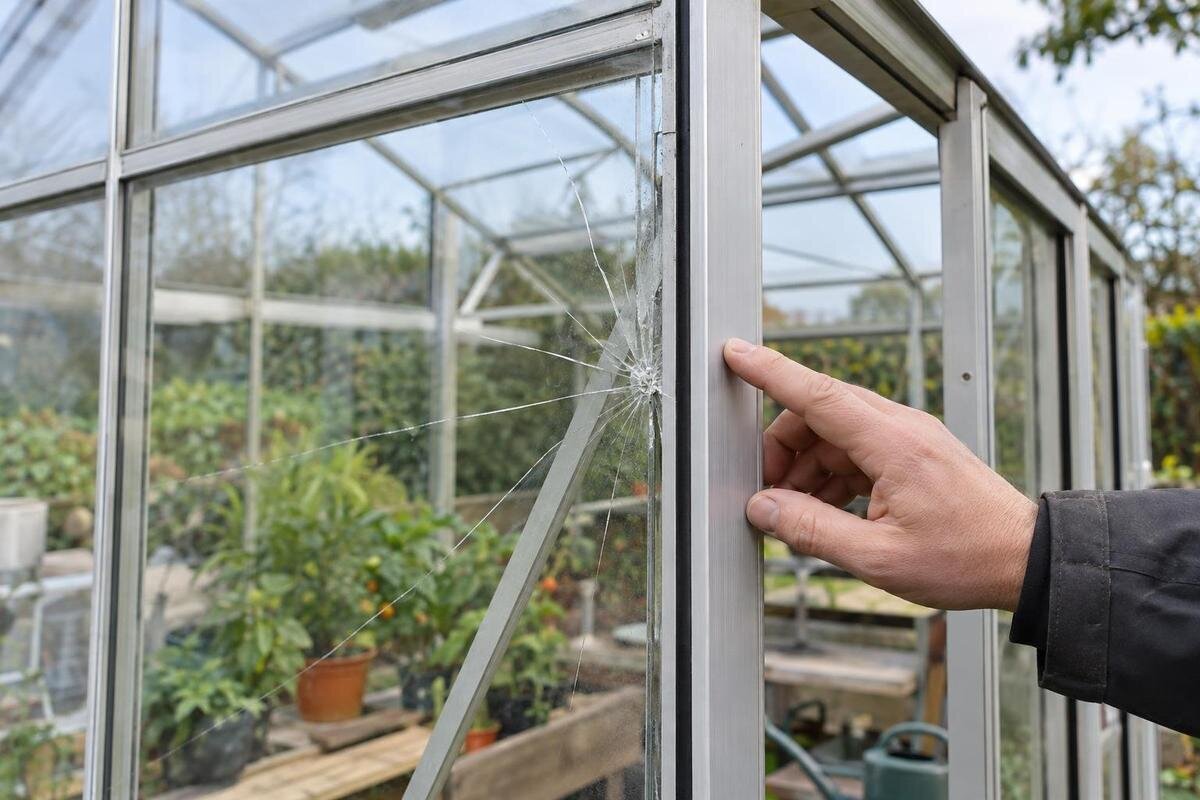 Gentagne glasbrud i drivhuset: Find årsagen først