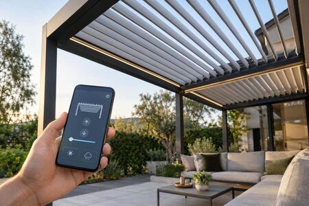 Smart home og pergola: Spørgsmål om kompatibilitet