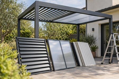 Kan du skifte taget på en eksisterende pergola?