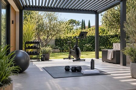 Planlæg en pergola til udendørs træning