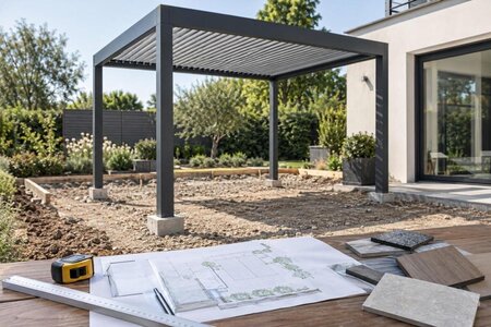 Pergola før terrassen bygges: Det skal du have på plads