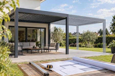 Kan en pergola udvides med en ekstra sektion senere?