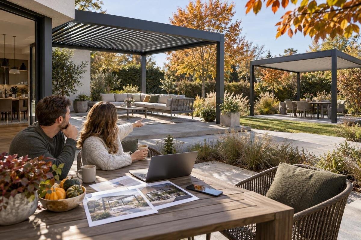 Køb en pergola på Black Friday til opsætning næste forår