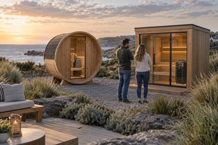 Køb en sauna med saunaovn – passer pakken sammen?