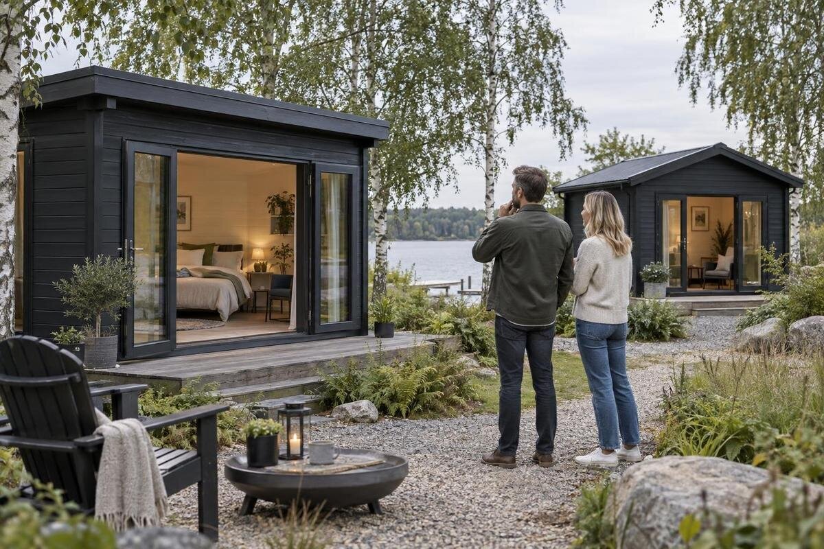 Køb af havehus til lejlighedsvis gæstebrug: Tjek før bestilling