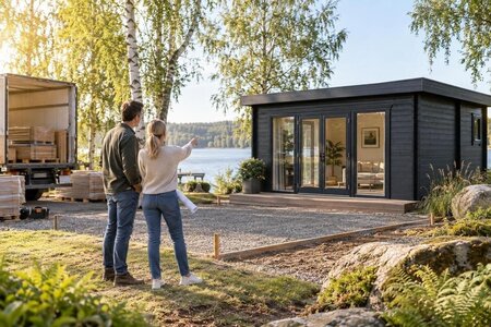 Leveringsdag for dit havehus: Sådan gør du grunden klar