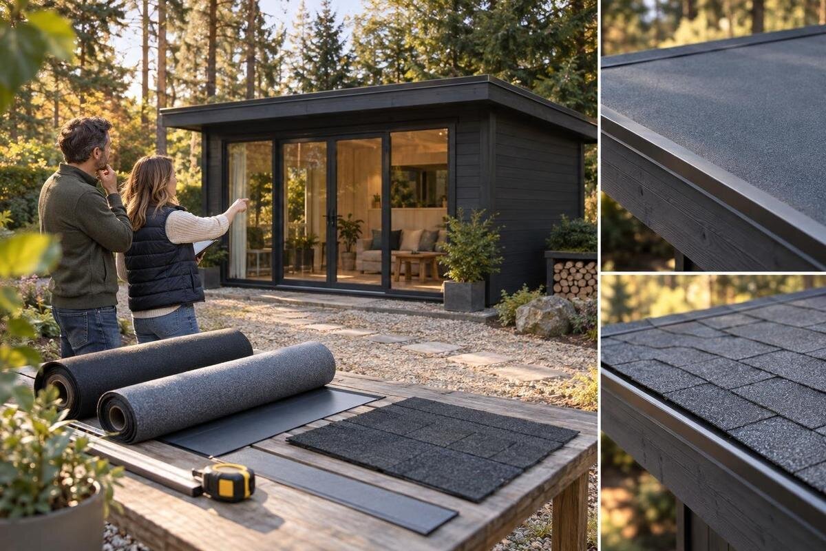 Hvad skal du tjekke, før du monterer tagbeklædning på havehuset?
