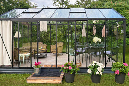 Ventilation i aluminiumdrivhuse – mindre kondens | Luxvinduer