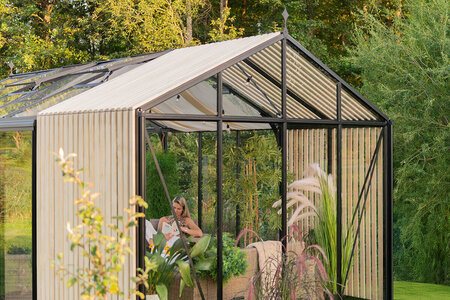 Købe drivhus 2026 | Aluminium drivhus i topkvalitet – Luxvinduer.dk