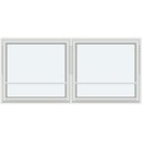 2 rammer med 1 vandret sprosse