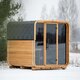 Tøndesauna i Thermowood