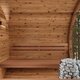 Tøndesauna i Thermowood