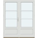 2 rammer med panel og 2 vandrette sprosse