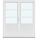 2 rammer med panel og 2 vandrette sprosser