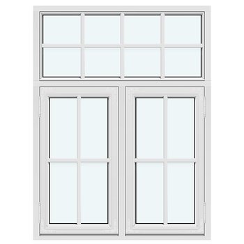 Historisk sidehængt Combi vinduer (Udadgående åbning)
