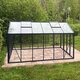 Drivhus i aluminium