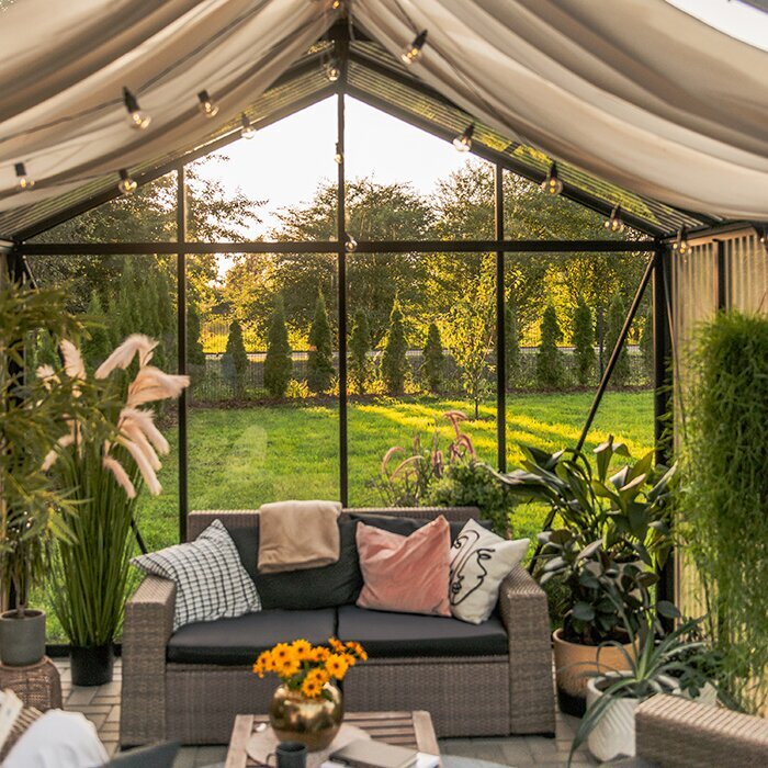 Drivhus i aluminium limited edition