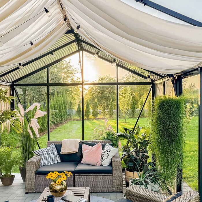 Drivhus i aluminium limited edition