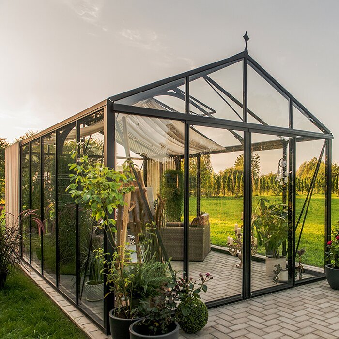 Drivhus i aluminium limited edition