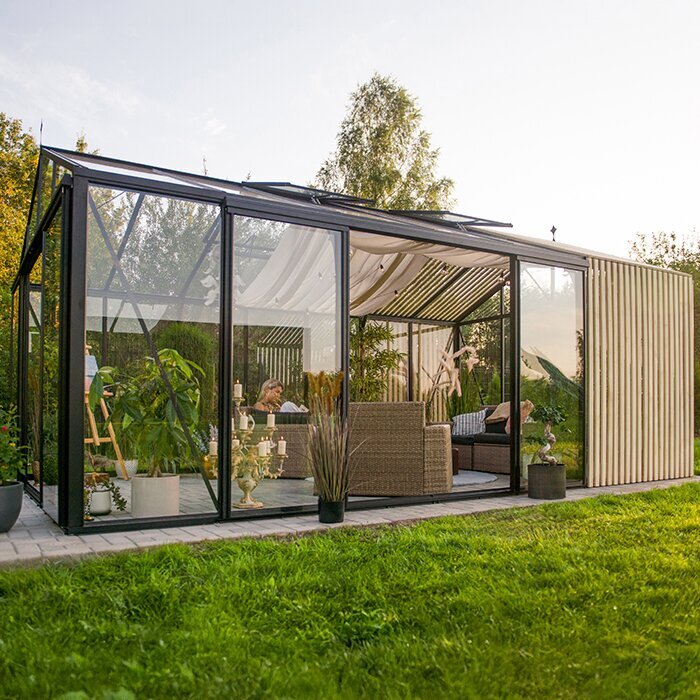 Drivhus i aluminium limited edition