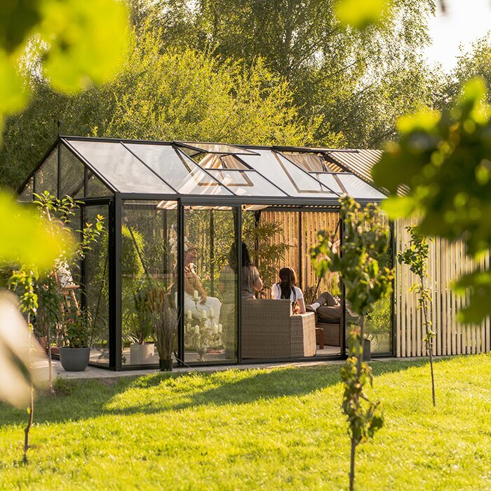 Drivhus i aluminium limited edition