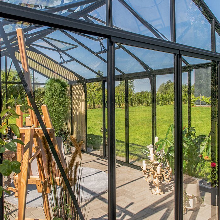 Drivhus i aluminium limited edition