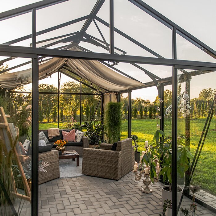 Drivhus i aluminium limited edition