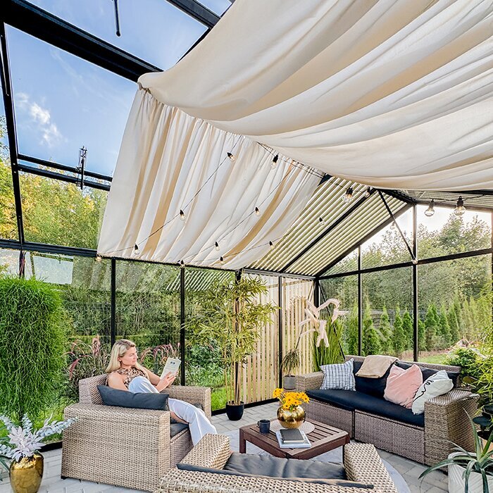 Drivhus i aluminium limited edition