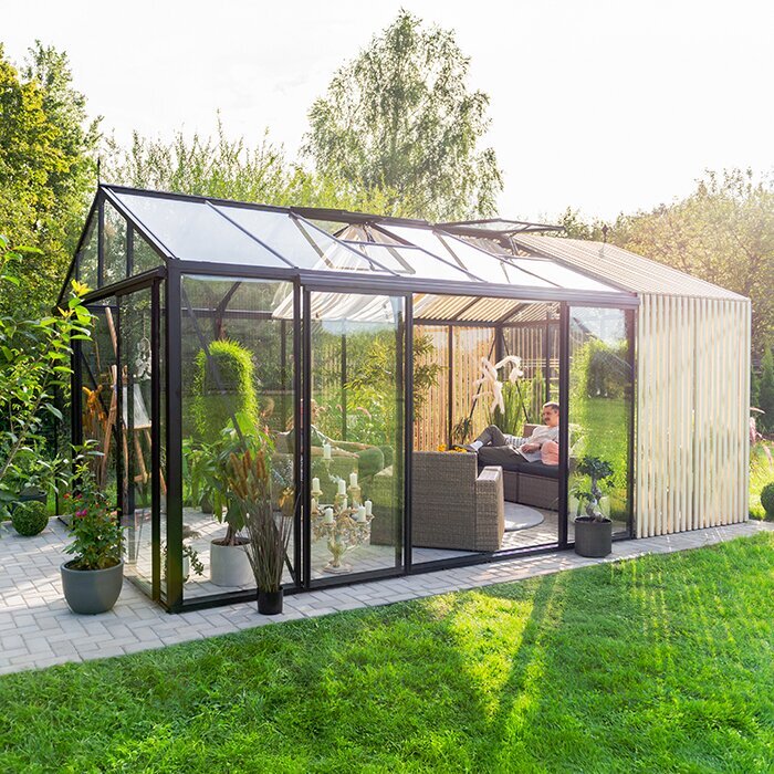 Drivhus i aluminium limited edition