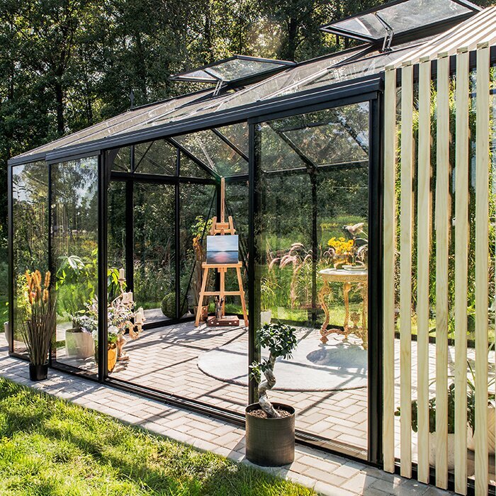 Drivhus i aluminium limited edition