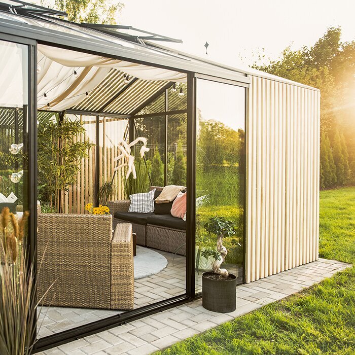 Drivhus i aluminium limited edition