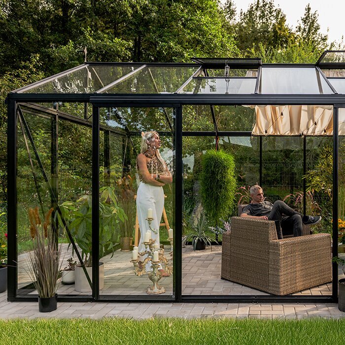 Drivhus i aluminium limited edition