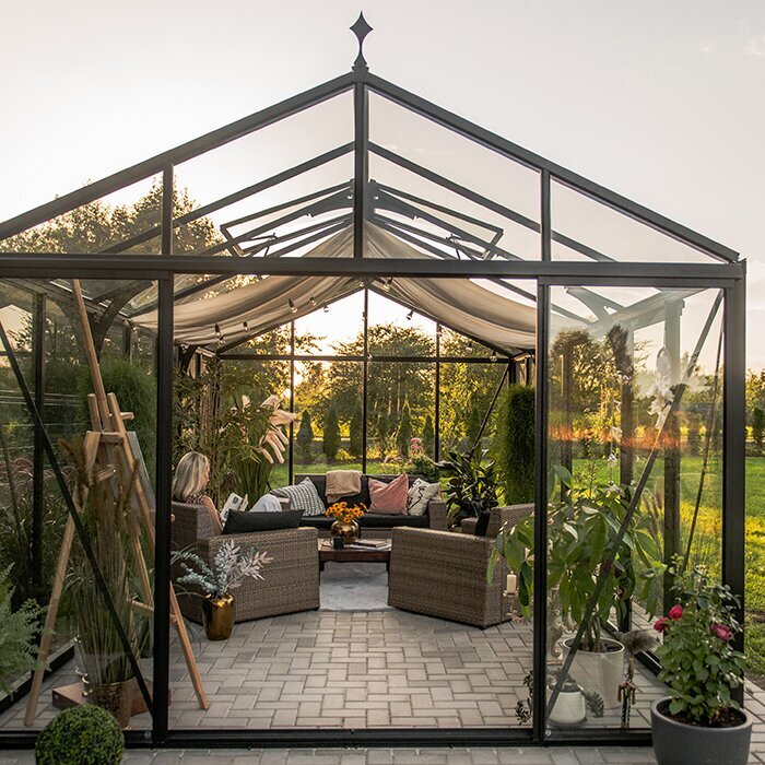 Drivhus i aluminium limited edition