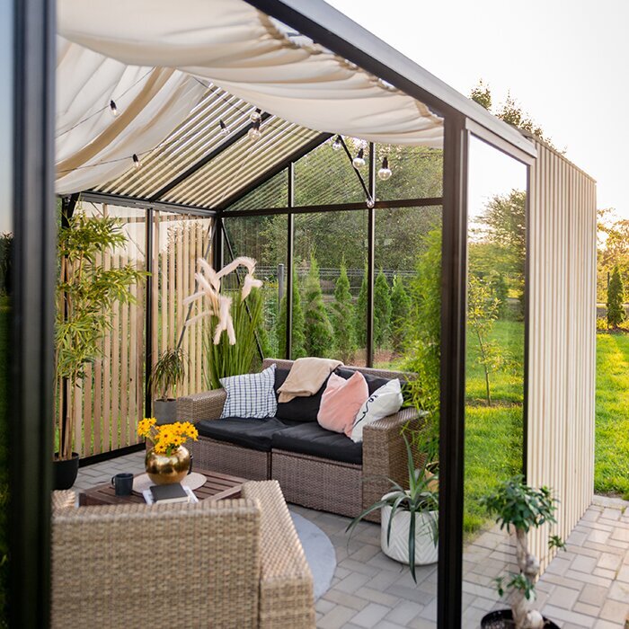 Drivhus i aluminium limited edition