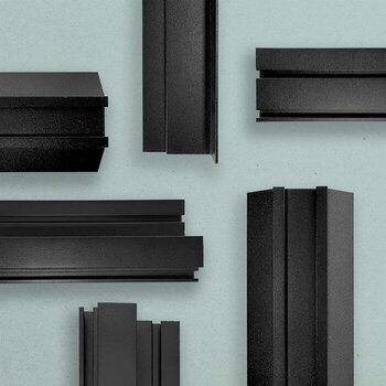 Premium materialer – Eksklusiv aluminiumsprøve fra Luxvinduer