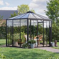Luxvinduer Hexagon Drivhus – Seks­kantet elegance til din have