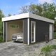 Premium trægarage – holdbar, funktionel og tidløs i design