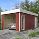 Premium trægarage – holdbar, funktionel og tidløs i design