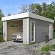 Premium trægarage – holdbar, funktionel og tidløs i design