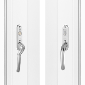 Hoppe med dobbelt cylinder