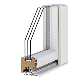 Egetræ + Aluminium